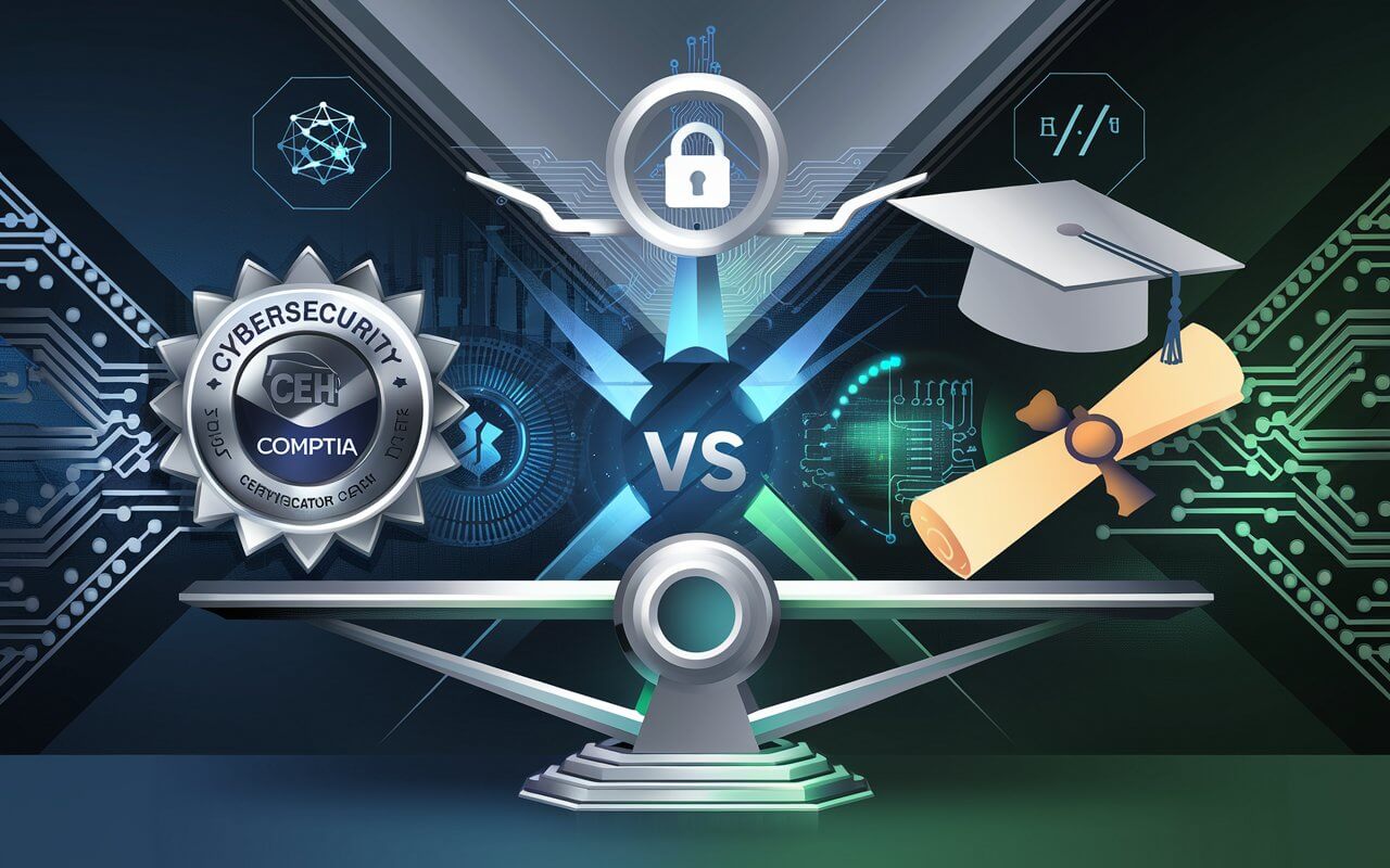 Cybersecurity Certification vs Degree