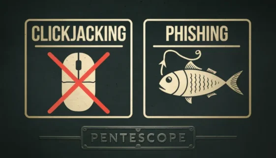 What is the difference between clickjacking and phishing? What is the difference between clickjacking and phishing?