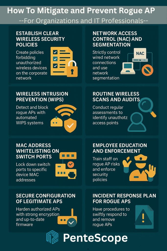 How To Mitigate and Prevent Rogue Access Point Incidents: Key Strategies For Organizations and IT Professionals