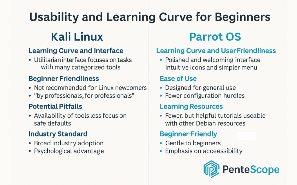 Usability and Learning Curve for Beginners